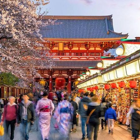 *301 Oshiage Sta 3Mins Walk! Wi-Fi Elevator Apartment Tokyo Bagian luar foto