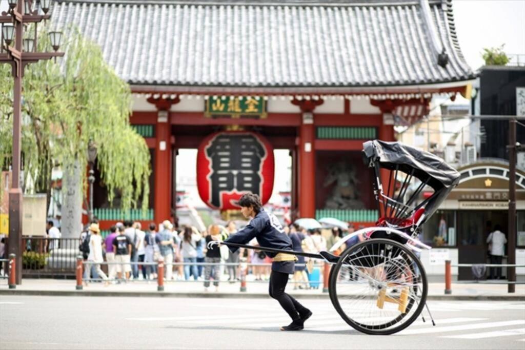 *301 Oshiage Sta 3Mins Walk! Wi-Fi Elevator Apartment Tokyo Bagian luar foto