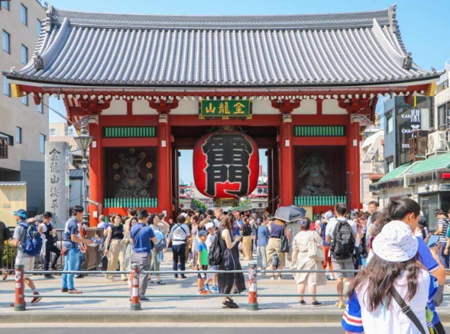 *301 Oshiage Sta 3Mins Walk! Wi-Fi Elevator Apartment Tokyo Bagian luar foto